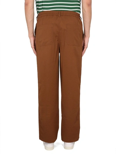 Howlin' Howlin Button Down Pants In Brown