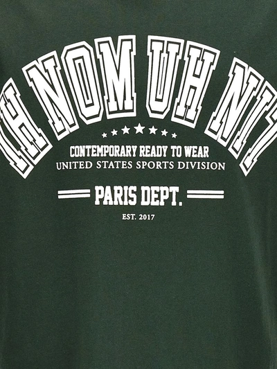 Shop Ih Nom Uh Nit 'college' T-shirt In Green