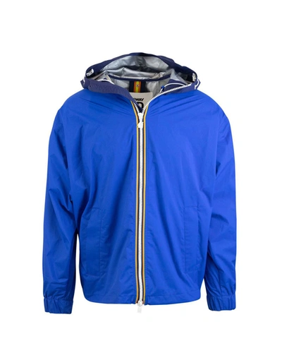 Shop K-way R&d K-way Jacket In Blues And Greens
