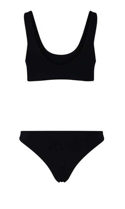 Lido Stretch-fit Bikini In Black