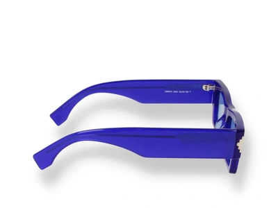 Shop Marcelo Burlon County Of Milan Sunglasses In Blue