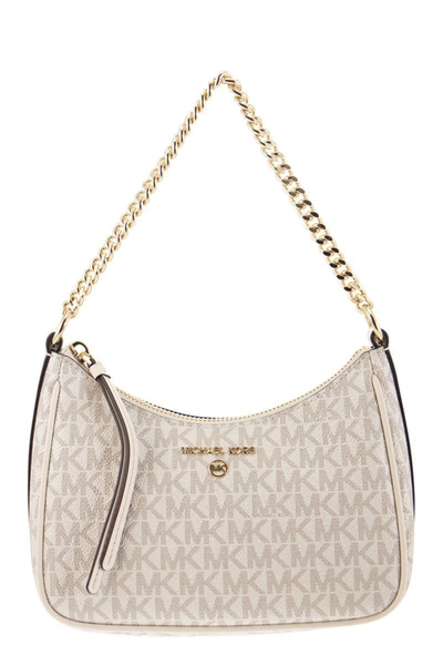 Michael Kors Jet Set Charm Small Logo Shoulder Bag In Pink | ModeSens