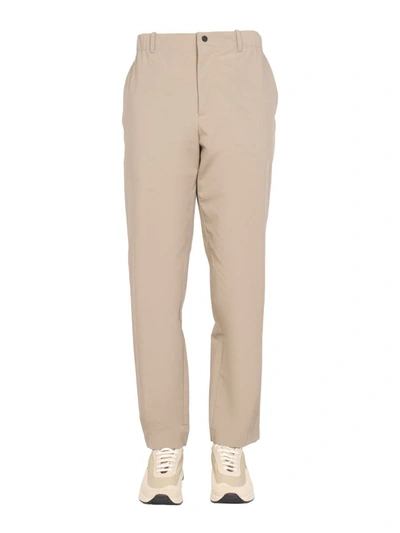 Shop Monobi Sttraight Leg Pants In Beige