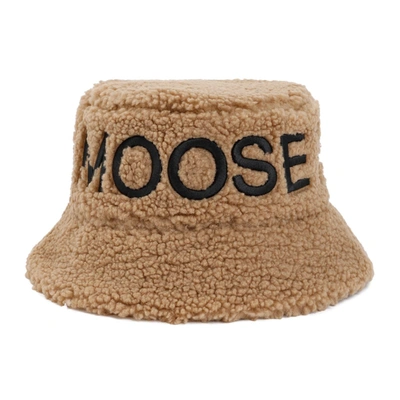 Shop Moose Knuckles Cobble Bucket Hat In Nude &amp; Neutrals