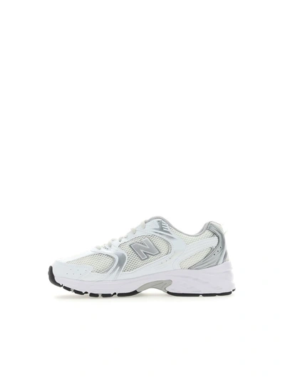 New Balance Sneakers In White/silver | ModeSens