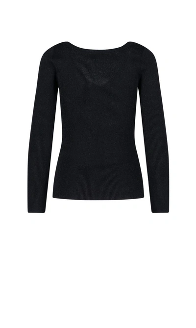 Shop P.a.r.o.s.h Parosh Sweaters In Black