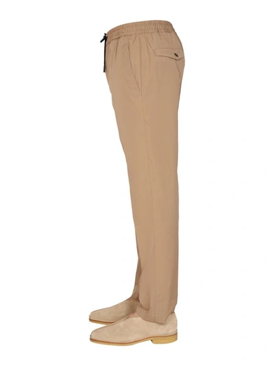 Shop Pt Torino "omega" Trousers In Beige