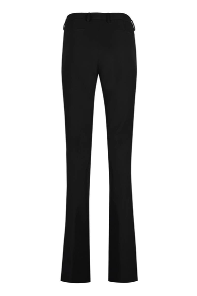 Shop Pt01 Elsa Flared Trousers In Black
