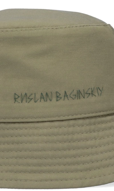 Shop Ruslan Baginskiy Hats In Green