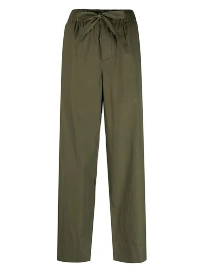 Shop Tekla Cotton Poplin - Pyjamas Pants Clothing In Willow