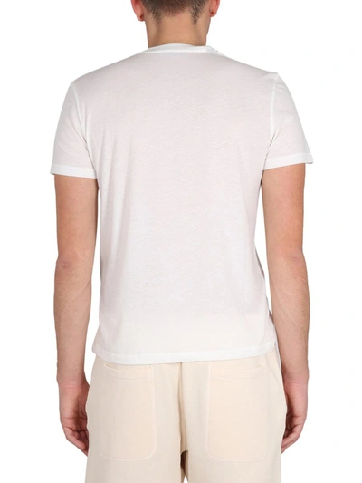 Shop Tom Ford Cotton T-shirt In White