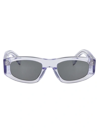 Shop Tommy Hilfiger Sunglasses In 900ir Crystal
