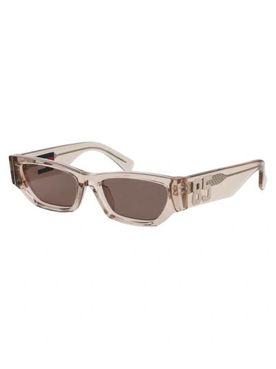 Shop Tommy Hilfiger Sunglasses In 10a70 Beige