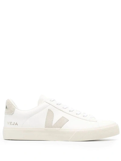 Shop Veja Campo Chromefree Shoes In Extra White Natural Suede