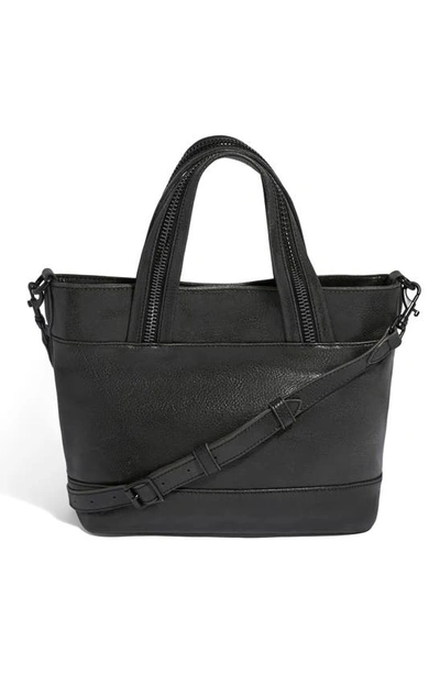 Shop Aimee Kestenberg Catch Me If You Can Convertible Tote Bag In Black W/ Black
