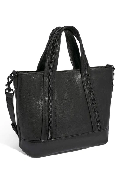 Shop Aimee Kestenberg Catch Me If You Can Convertible Tote Bag In Black W/ Black