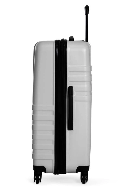 Shop Ben Sherman Hereford 28-inch Hardside Spinner Luggage In White