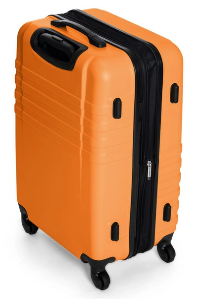 Shop Ben Sherman Hereford 24-inch Hardside Spinner Luggage In Brilliant Orange