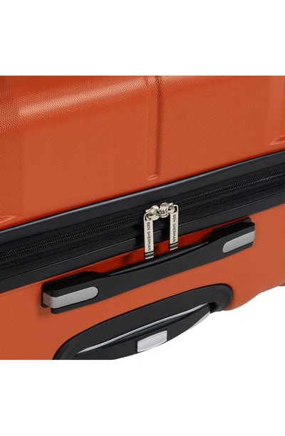 Shop Ben Sherman Derby 28-inch Hardside Spinner Luggage In Mandarin