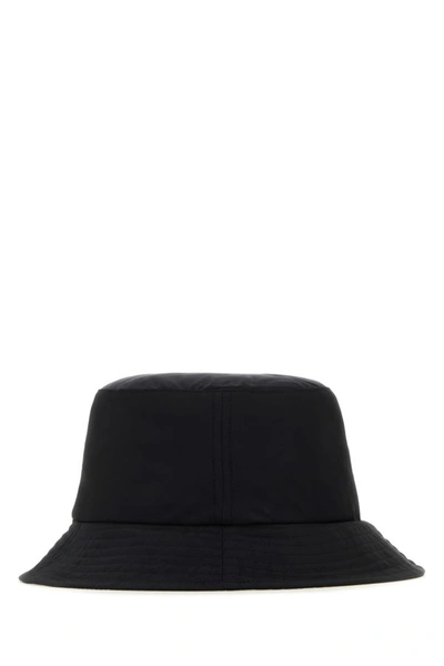 Shop Jw Anderson Unisex Black Nylon Blend Bucket Hat