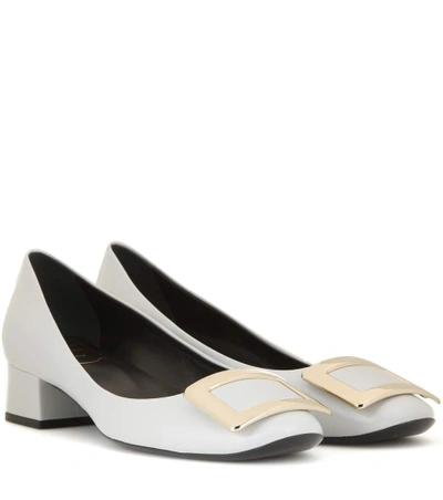 Belle De Nuit leather pumps