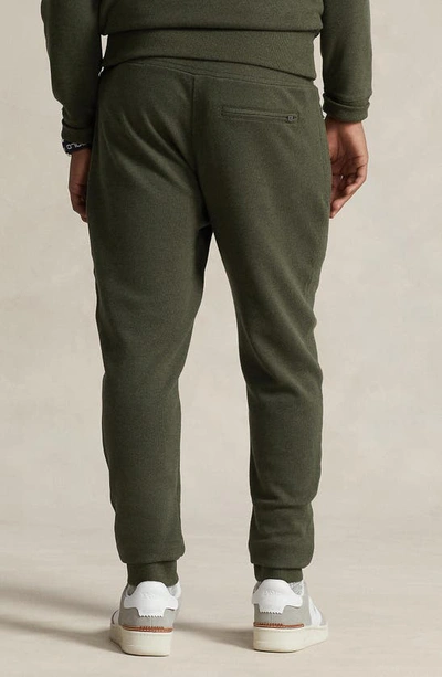 Shop Polo Ralph Lauren Expedition French Terry Joggers In Alpine Heather