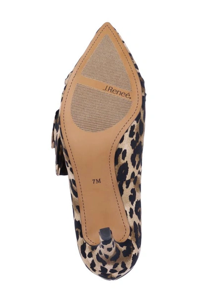 Shop J. Reneé Hirisha Pointed Toe Pump In Brown/ Black