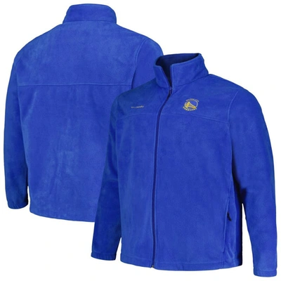Shop Columbia Royal Golden State Warriors Steens Full-zip Jacket