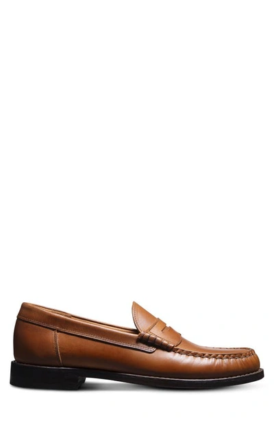 Allen Edmonds Newman Penny Loafer In Pecan