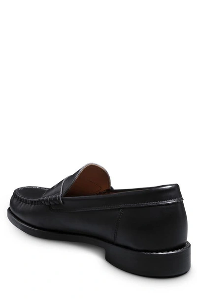 Shop Allen Edmonds Newman Penny Loafer In Black