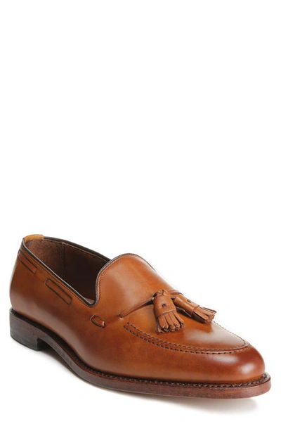 Shop Allen Edmonds Grayson Tassel Loafer In Walnut