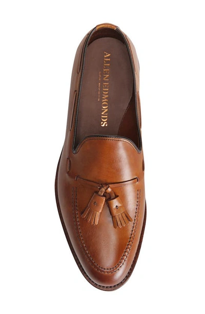 Shop Allen Edmonds Grayson Tassel Loafer In Walnut