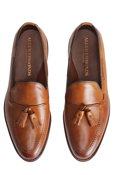 Shop Allen Edmonds Grayson Tassel Loafer In Walnut