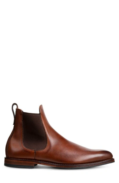 Shop Allen Edmonds Liverpool Chelsea Boot In Dark Chili