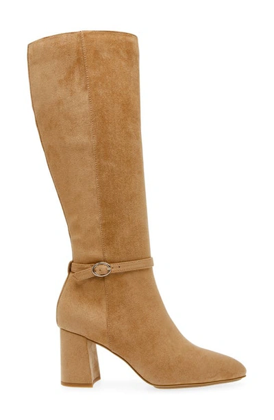 Shop Anne Klein Brenice Knee High Boot In Dk Natural Ms