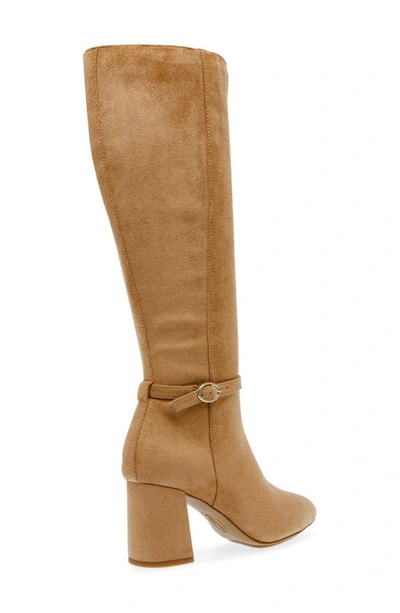 Shop Anne Klein Brenice Knee High Boot In Dk Natural Ms