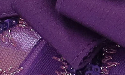J. Reneé Delori Slingback Pointed Toe Pump In Purple