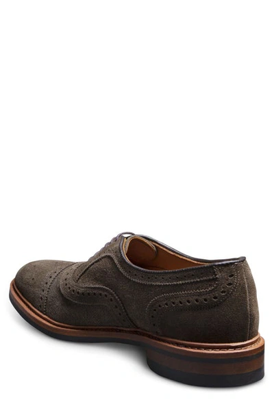 Shop Allen Edmonds Strandmok Cap Toe Oxford In Loden