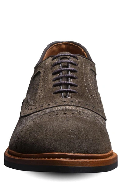 Shop Allen Edmonds Strandmok Cap Toe Oxford In Loden