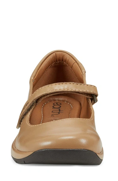 Shop Earth Tose Mary Jane Flat In Tan