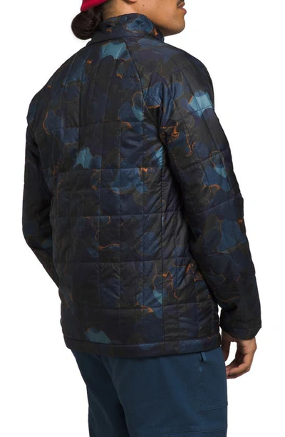 Shop The North Face Circaloft Jacket In Summit Navy Camo Texture Print