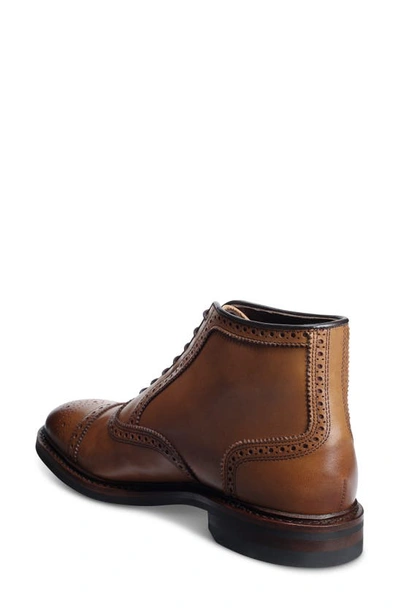 Shop Allen Edmonds Hamilton Wingtip Waterproof Chukka Boot In Walnut Leather