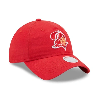 Shop New Era Red Tampa Bay Buccaneers Core Classic 2.0 9twenty Adjustable Hat