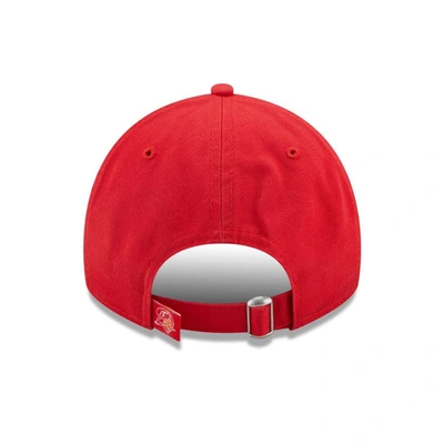 Shop New Era Red Tampa Bay Buccaneers Core Classic 2.0 9twenty Adjustable Hat