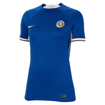 Shop Nike Christopher Nkunku Blue Chelsea 2023/24 Home Stadium Replica Jersey