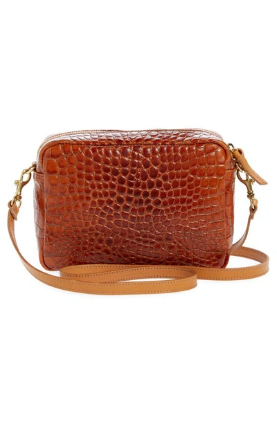 Clare V. | Louis Crossbody Bag in Cuoio Brown