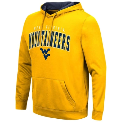 Shop Colosseum Gold West Virginia Mountaineers Resistance Pullover Hoodie