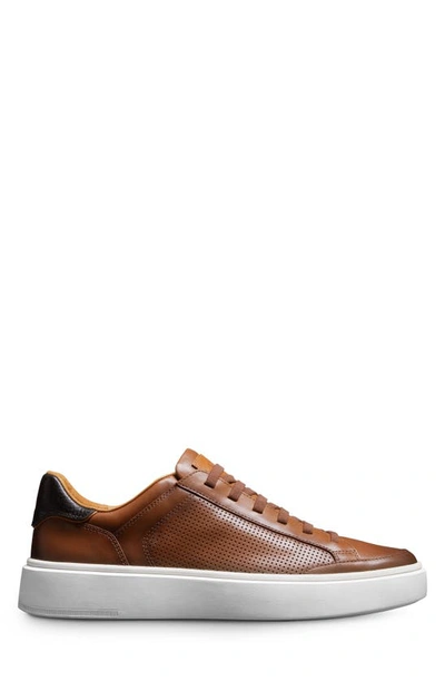 Shop Allen Edmonds Oliver Slip-on Sneaker In Luggage