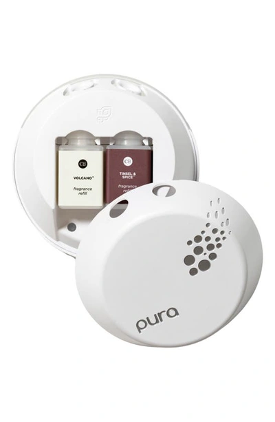 Shop Pura X Capri Blue Volcano & Tinsel & Spice  4 Smart Diffuser & Fragrance Set