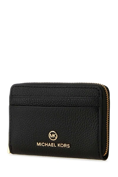 Shop Michael Michael Kors Michael By Michael Kors Wallets In Black